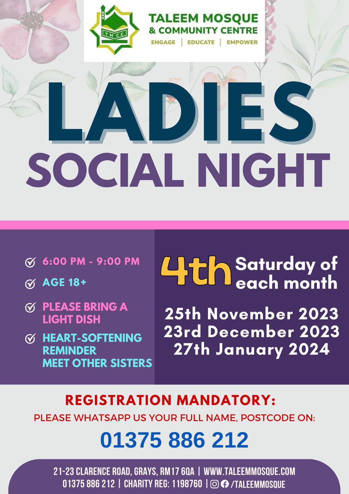 Ladies Social Night