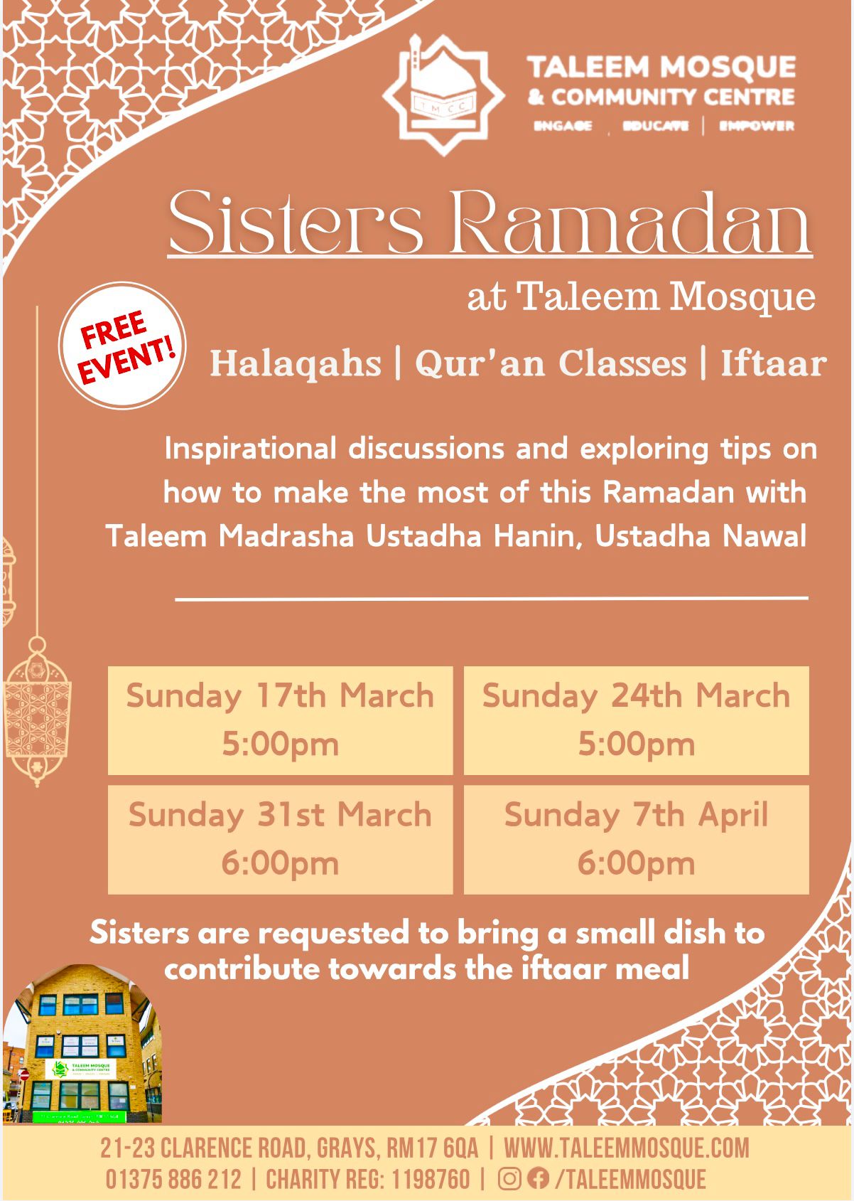 Sister Ramadan and Halaqah