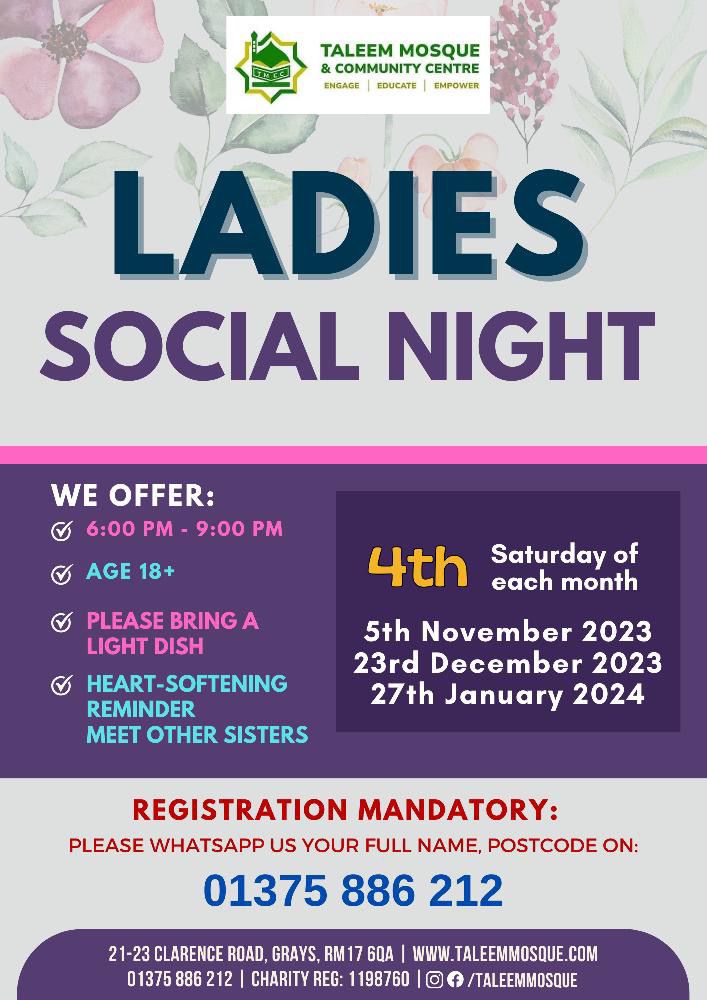 Ladies Social Night