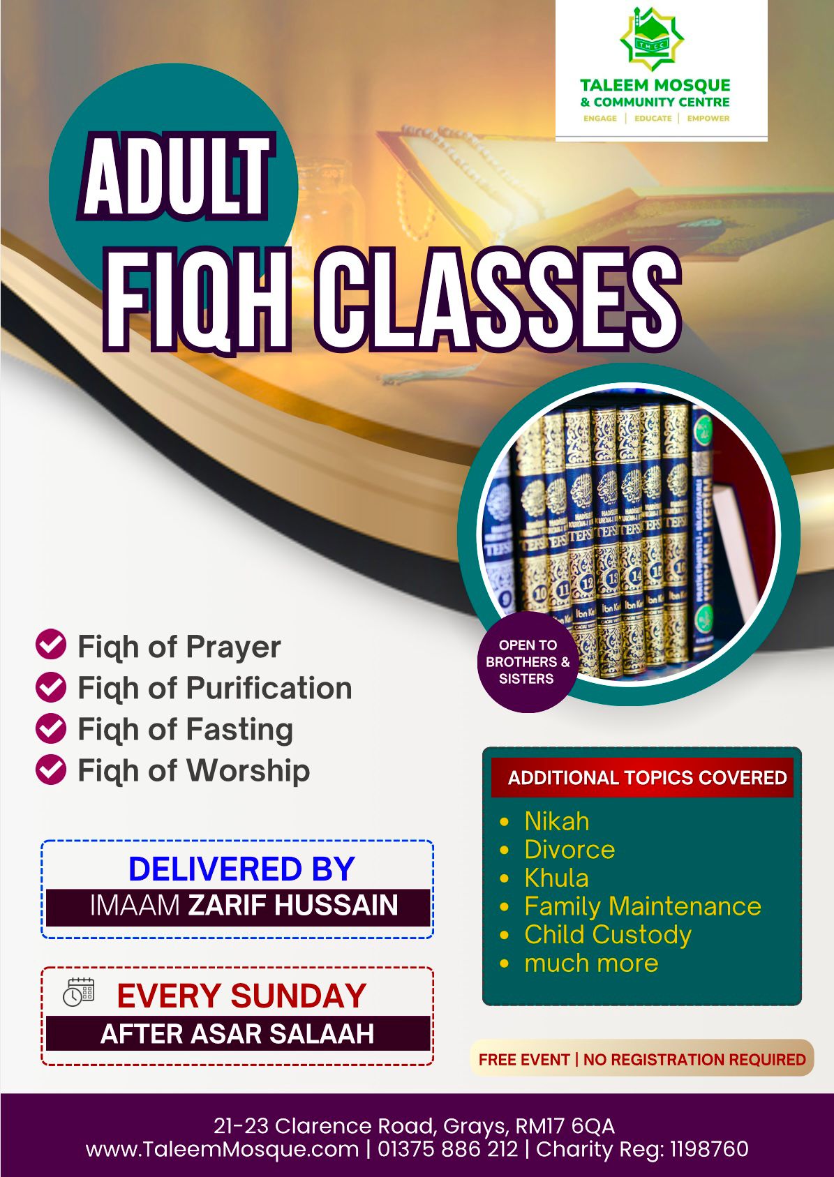 Adult Fiqh Classes